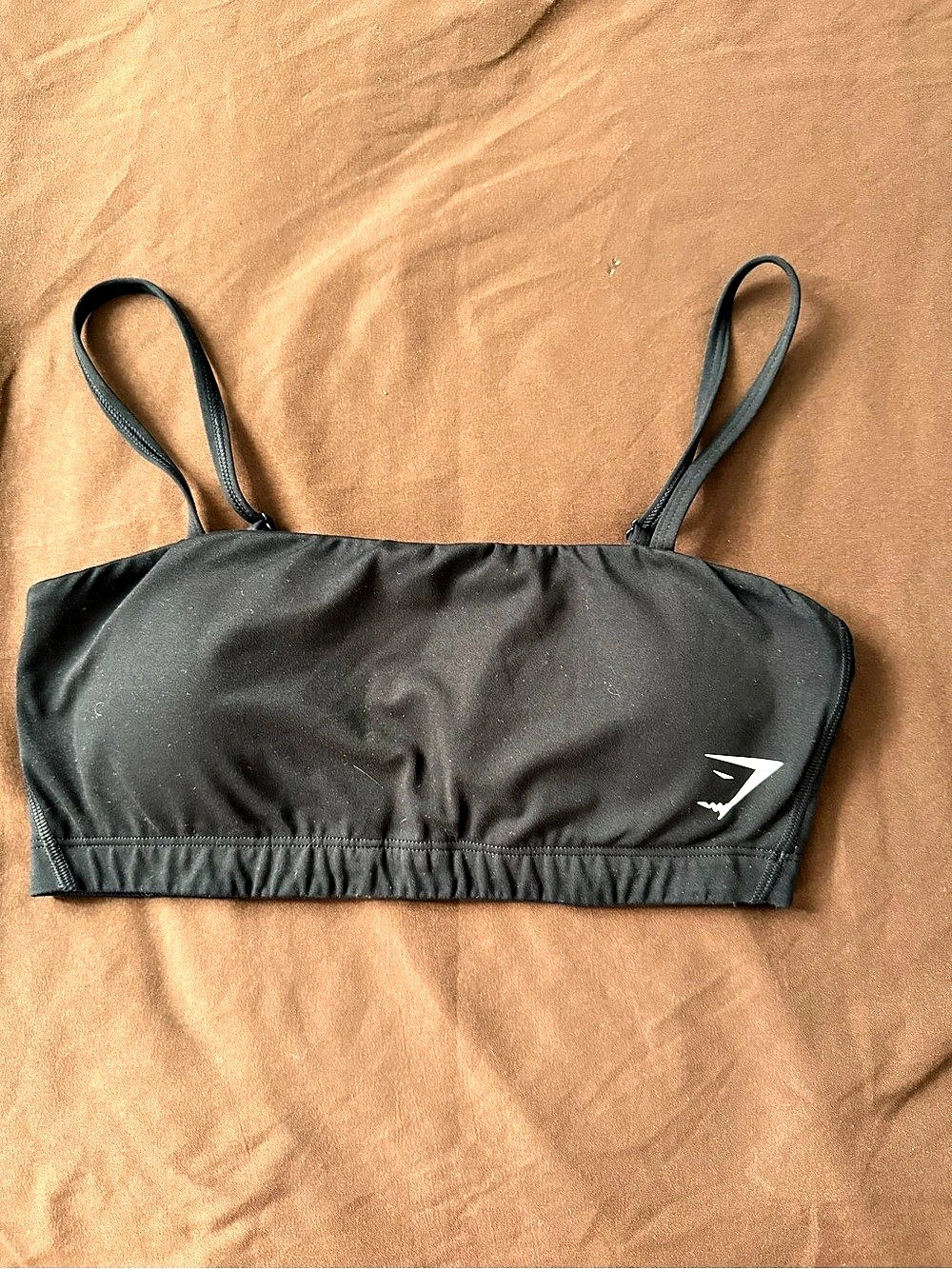 Gymshark Bandeau Bra Black